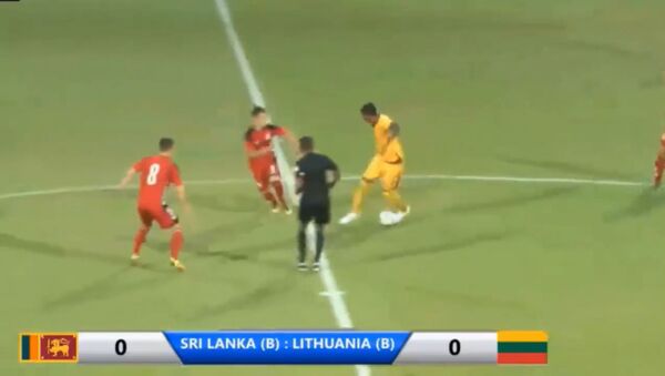 Матч Шри-Ланка – Литва, товарищеский,  состоявшийся 11 июля 2018 года, и завершившийся победой Литвы 2:0 - Sputnik Литва