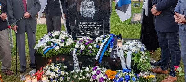 Памятник Ваффен СС в Лихула - Sputnik Lietuva