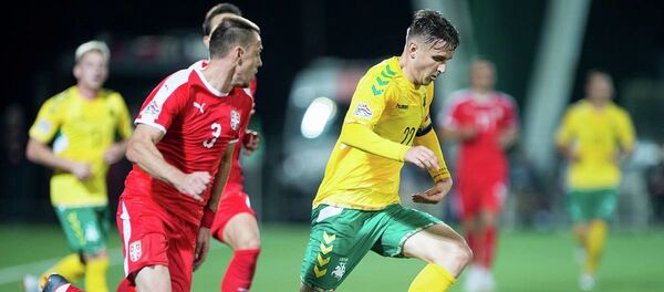 Игра сборных Литвы и Сербии по футболу, 7 сентября 2018 года Игра сборных Литвы и Сербии по футболу, 7 сентября 2018 года - Sputnik Литва