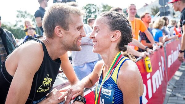 Украинская пара выиграла Вильнюсский марафон - Sputnik Литва