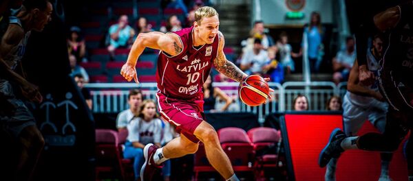 Матч между мужскими сборными Латвии и Литвы в Вильнюсе - Sputnik Литва