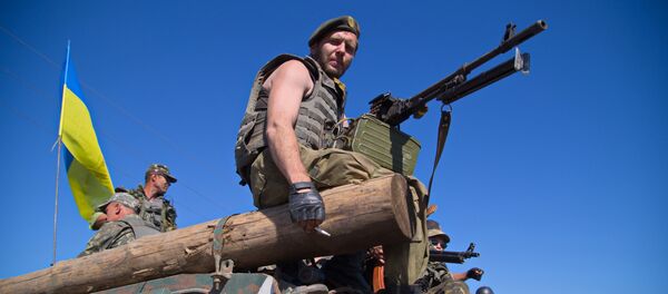 Украинские военные, архивное фото - Sputnik Литва