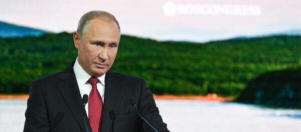 Рабочая поездка президента РФ В. Путина в Дальневосточный федеральный округ. День третий Рабочая поездка президента РФ В. Путина в Дальневосточный федеральный округ. День третий - Sputnik Lietuva