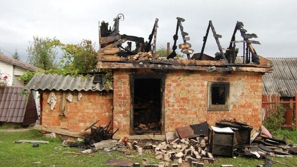 Kabaldos kaime gaisras nusinešė žmogaus gyvybę - Sputnik Lietuva