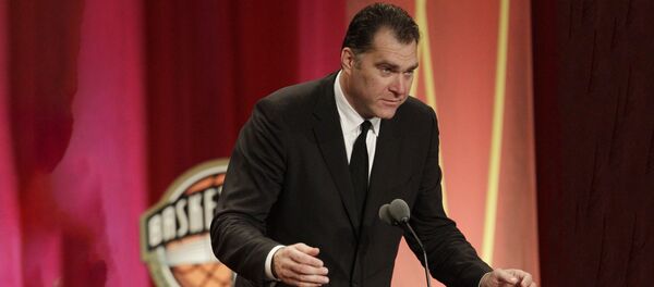 Легендарный литовский баскетболист Арвидас сабонис - Sputnik Литва