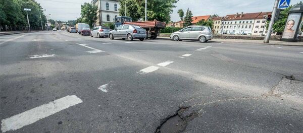 Улица Каунаса, которую будут ремонтировать - Sputnik Литва