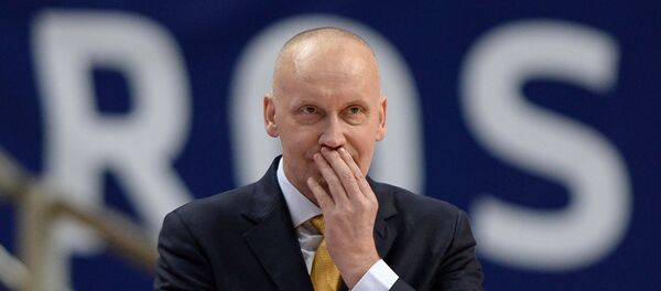 Главный тренер БК Химки Римас Куртинайтис - Sputnik Литва