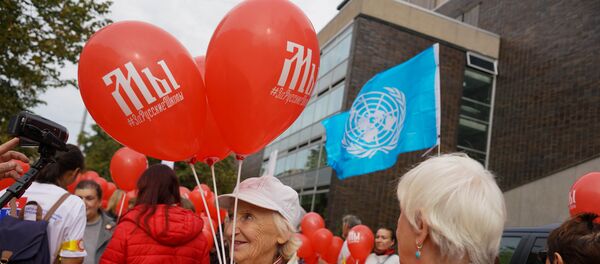 Марш в защиту русских школ Наш выбор. 15 сентября 2018 г. Марш в защиту русских школ Наш выбор. 15 сентября 2018 г. - Sputnik Литва