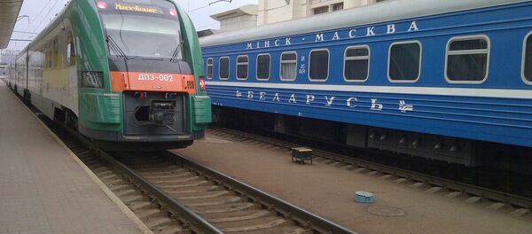 Поезд Минск - Вильнюс - Sputnik Литва