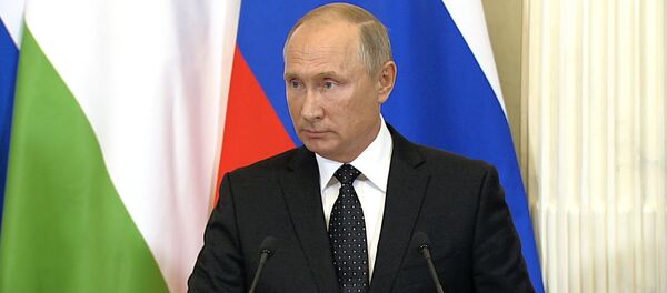 Путин о сбитом в Сирии российском самолете ИЛ-20 - Sputnik Литва
