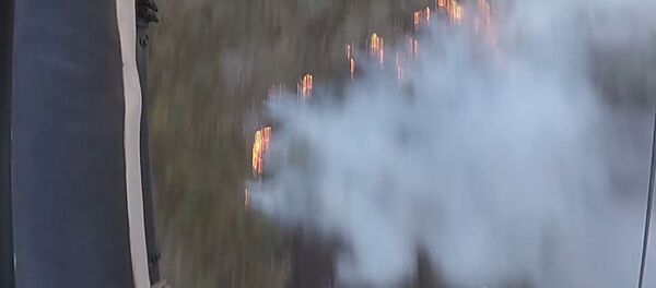 Литовские пограничники тушат пожар в Руднинкайской пуще Литовские пограничники тушат пожар в Руднинкайской пуще - Sputnik Литва