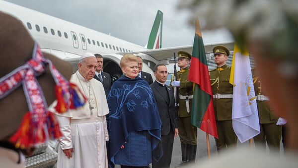 Официальный визит Папы Франциска в Литву, 22 сентября 2018 года - Sputnik Lietuva