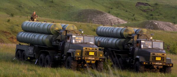 Учения войск ПВО с участием дивизиона ЗРК С-300 Фаворит - Sputnik Литва