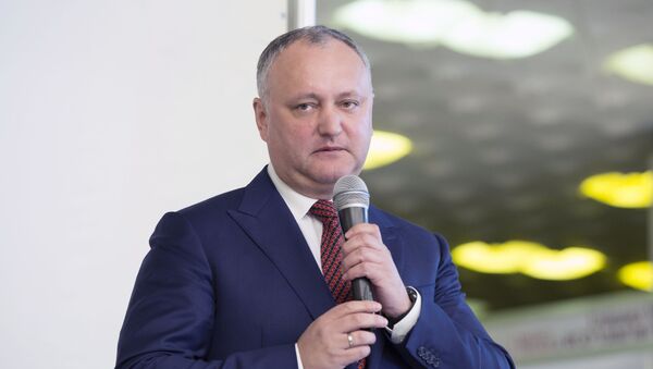Президент Республики Молдовы Игорь Додон, архивное фото - Sputnik Литва