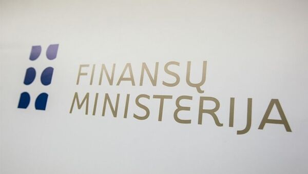 Логотип министерства финансов Литвы - Sputnik Lietuva