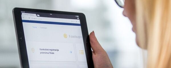 Регистрация через интернет в Регитре Регистрация через интернет в Регитре - Sputnik Lietuva