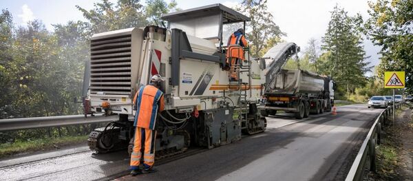 Дорожные работы на улицах Вильнюса Дорожные работы на улицах Вильнюса - Sputnik Lietuva