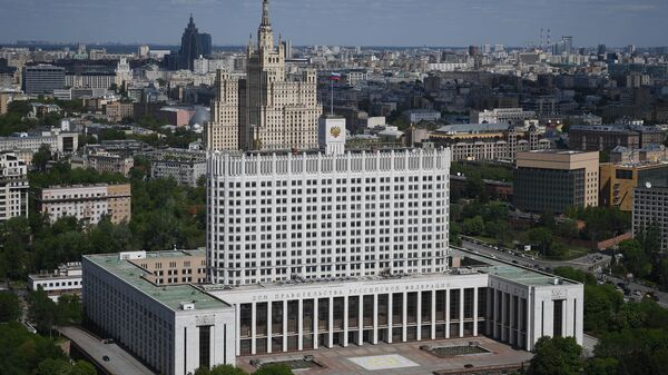 Дом правительства РФ на Кудринской площади в Москве - Sputnik Литва