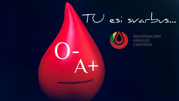 Neatlygintinos kraujo donorystės ture per Lietuvą dalyvavo 4000 donorų - Sputnik Lietuva