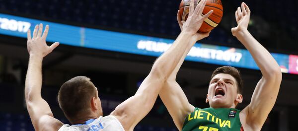 Литовский баскетболист Артурас Гудайтис - Sputnik Литва