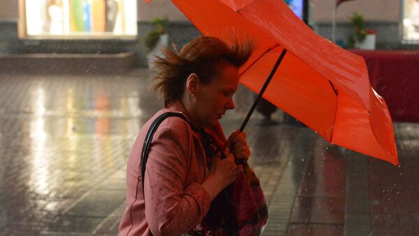 Дождь, ветер в городе - Sputnik Lietuva