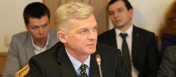 Первый секретарь калининградского областного Комитета КПРФ Игорь Ревин Первый секретарь калининградского областного Комитета КПРФ Игорь Ревин - Sputnik Lietuva