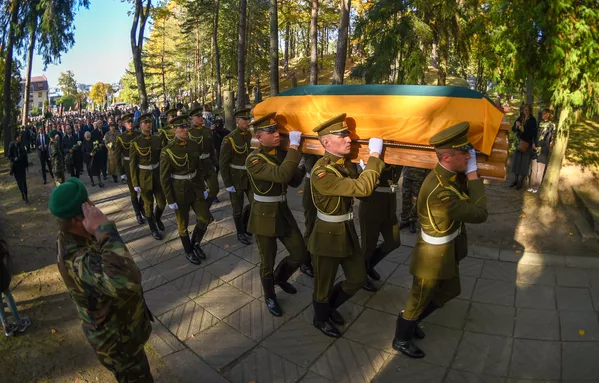 Adolfo Ramanausko-Vanago laidotuvių ceremonija - Sputnik Lietuva