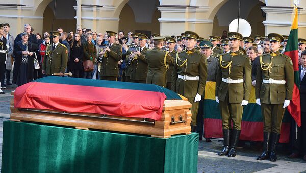 Adolfo Ramanausko-Vanago laidotuvių ceremonija - Sputnik Lietuva