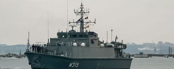Минный тральщик Ugandi (M315) ВМС Эстонии - Sputnik Литва