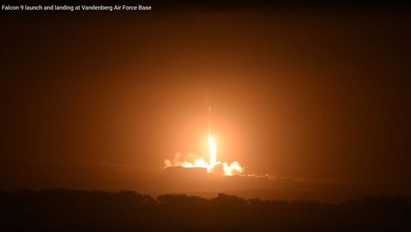 Запуск ракеты Falcon 9 - Sputnik Литва