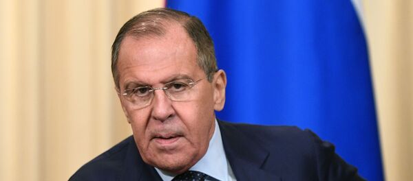 Встреча глав МИД РФ и Италии С. Лаврова и  Э. Моаверо Миланези - Sputnik Литва