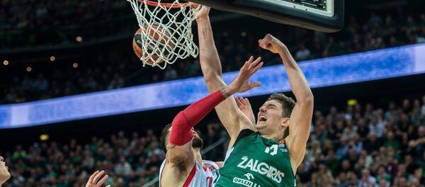 Матч Жальгирис - Баскония в рамках Евролиги. 12.10.2018 - Sputnik Литва