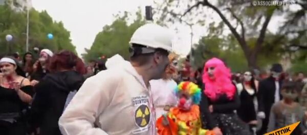 Čilėje įvyko kasmetinis zombių paradas Čilėje įvyko kasmetinis zombių paradas - Sputnik Lietuva