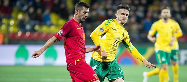 Матч Литва Черногория - Sputnik Литва