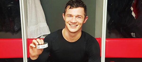 Литовский защитник рижского Динамо Нериюс Алишаускас - Sputnik Литва