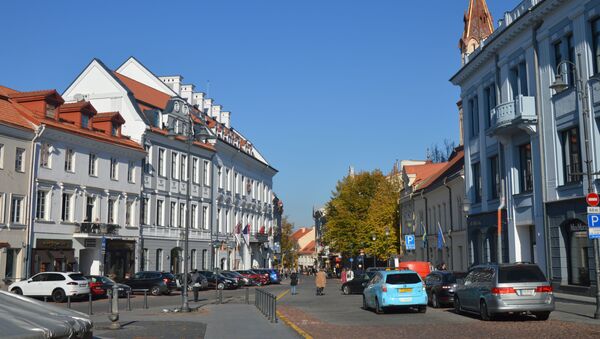 Осенний Вильнюс, Старый город  - Sputnik Литва