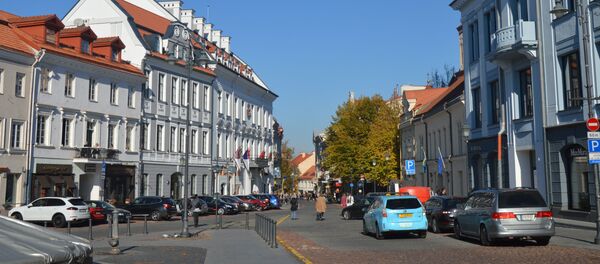 Осенний Вильнюс, Старый город  - Sputnik Литва