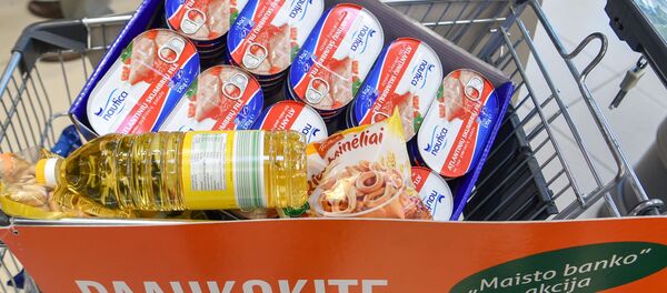 Продукты для продовольственных пайков, архивное фото - Sputnik Литва
