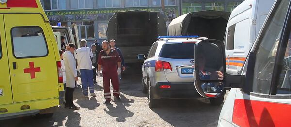 Взрыв в политехническом колледже в Керчи, 17 октября 2018 года - Sputnik Литва