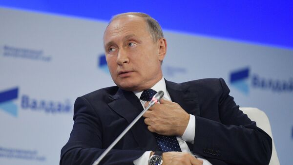 Президент РФ В. Путин принял участие в заседании клуба Валдай - Sputnik Lietuva