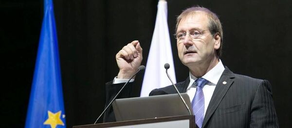 Лидер Партии труда Виктор Успасских Лидер Партии труда Виктор Успасских - Sputnik Литва