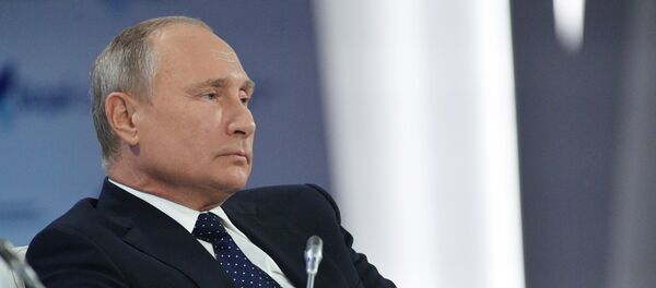 Президент РФ В. Путин принял участие в заседании клуба Валдай Президент РФ В. Путин принял участие в заседании клуба Валдай - Sputnik Lietuva