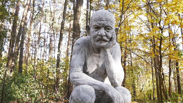 Neįprastos skulptūros viršuliškių miško parke - Sputnik Lietuva
