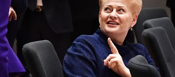 Президент Литвы Даля Грибаускайте - Sputnik Литва