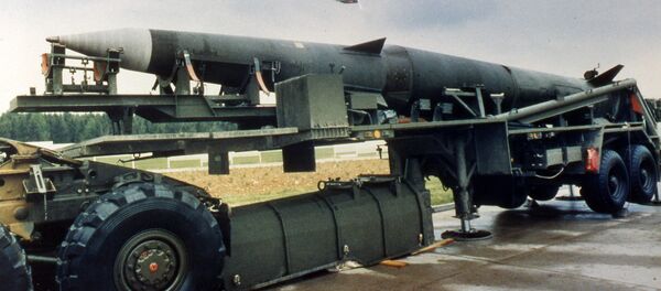 Баллистическая ракета Першинг-2, архивное фото - Sputnik Литва