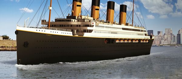 Строительство Титаника-2 Строительство Титаника-2 - Sputnik Lietuva