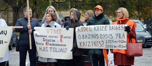 teismo medikų mitingas teismo medikų mitingas - Sputnik Lietuva