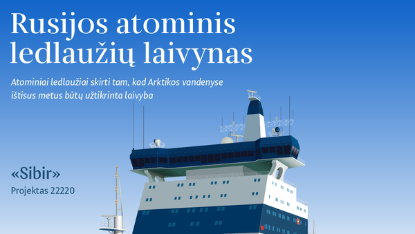 Rusijos atominis ledlaužių laivynas - Sputnik Lietuva