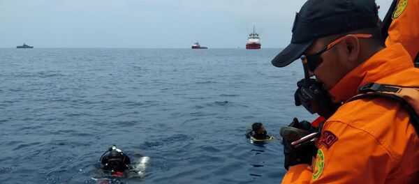 Спасательно-поисковые работы в районе крушения Боинг 737 в Индонезии - Sputnik Литва