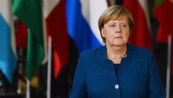 Vokietijos kanclerė Angela Merkel - Sputnik Lietuva